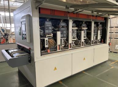 Panel machining at Dalian Longhua Wood