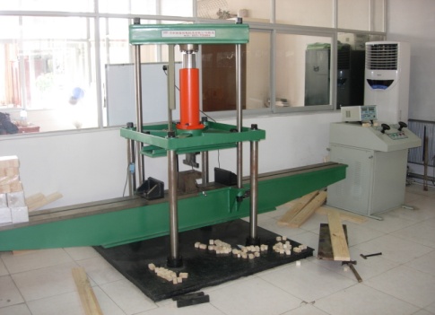 Timber strength test equipment at Longhua